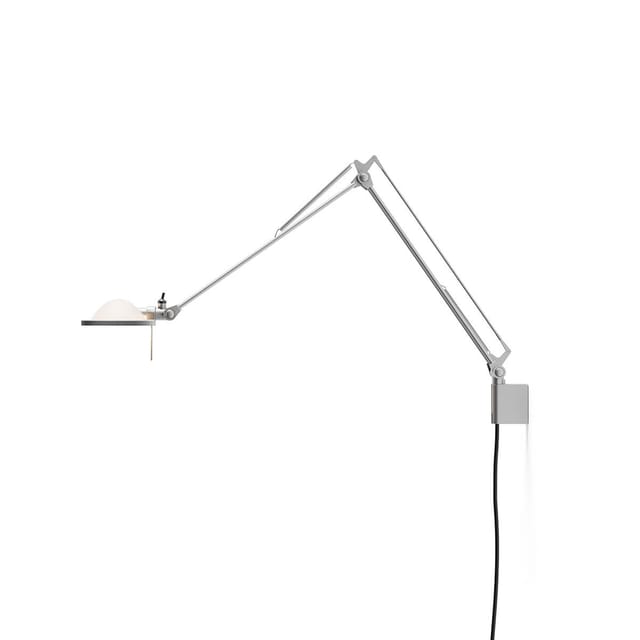 Luceplan Berenice Grande Parete Gestell: Aluminium, Reflektor: satin weiß