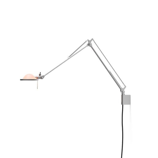 Luceplan Berenice Grande Parete Gestell: Aluminium, Reflektor: rosa