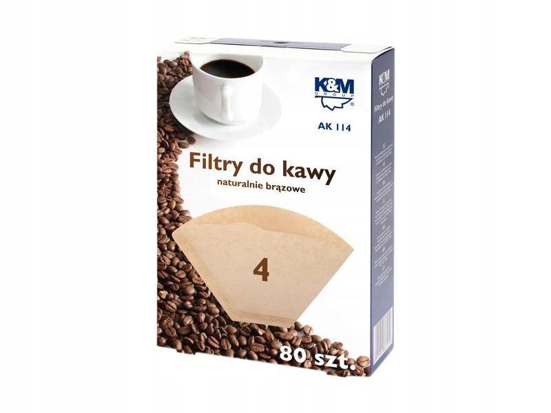 Konig Meyer Ak114 Kaffeefilter Braun Größe 4
