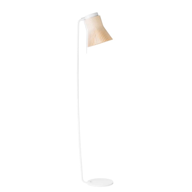 Secto Design Petite 4610 Stehleuchte weiß, Schirm: Birke natur