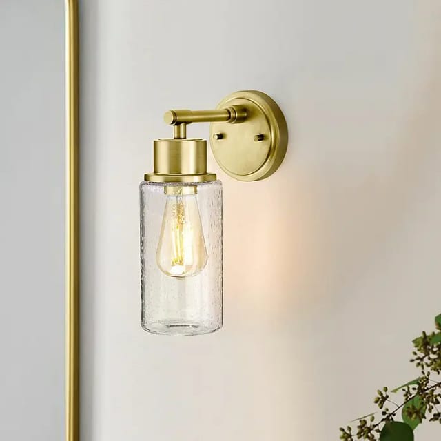 Elstead Lighting Morvah Wandleuchte Messing gebürstet