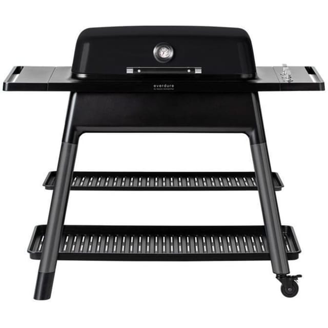 Everdure Furnace Gasgrill mit 3 Brennern schwarz