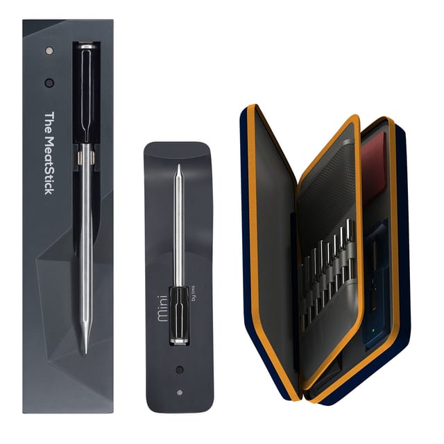 The MeatStick Set 7 The MeatStick & MiniX Combo-Set inkl. Ladegeräten & Tasche schwarz