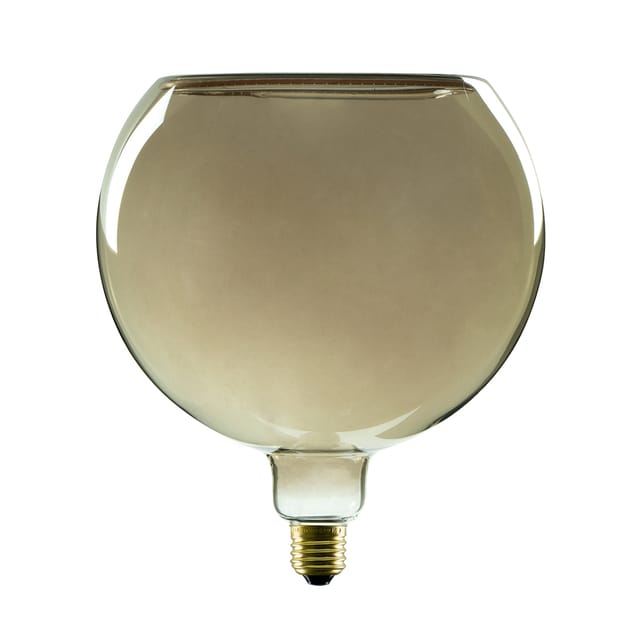 Segula LED Floating Globe 200 smokey grau E27, 6 W, 1900 K, dimmbar Ø: 20 cm