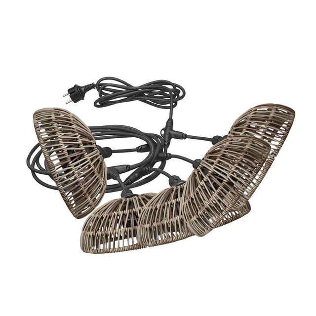 PR Home Hue Outdoor Lichterkette grau