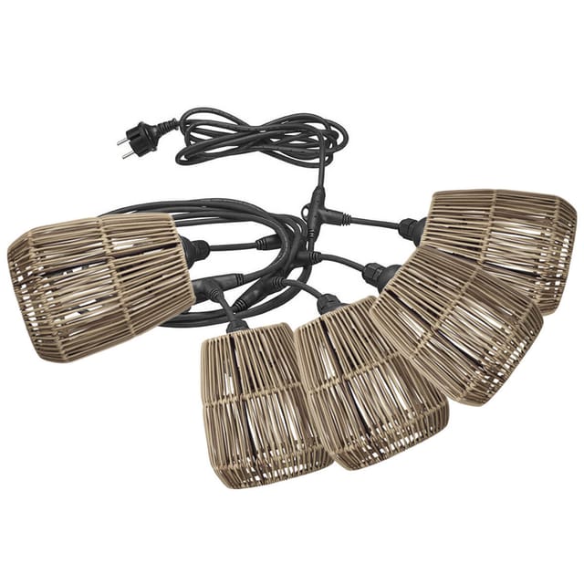 PR Home Saigon Outdoor Lichterkette grau