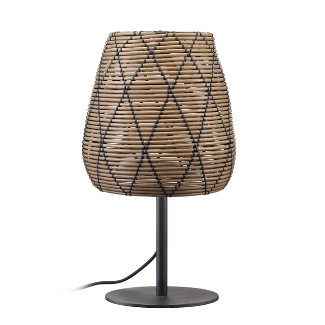 PR Home Agnar Lollo Outdoor Tischleuchte natur / schwarz