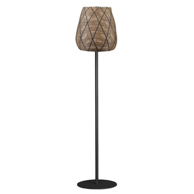 PR Home Agnar Lollo Outdoor Stehleuchte natur / schwarz