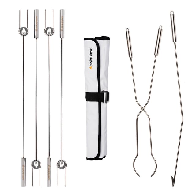 Solo Stove Grillspieße & Werkzeug Bundle Edelstahl