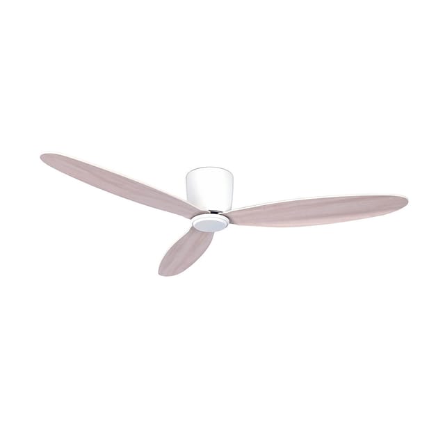 Beacon Lighting Airfusion Radar Deckenventilator, Ø: 106 cm weiß, Flügel: Eiche hell