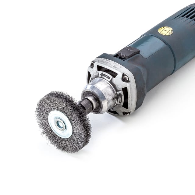 Lessmann Schaft-Rundbürste Stahldraht gew. 60x0,3mm