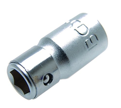 Bgs Technic - bgs - Bit-Adapter mit Haltekugel Innenvierkant 6,3 mm (1/4') Innensechskant 6,3 mm (1/4') - 8213