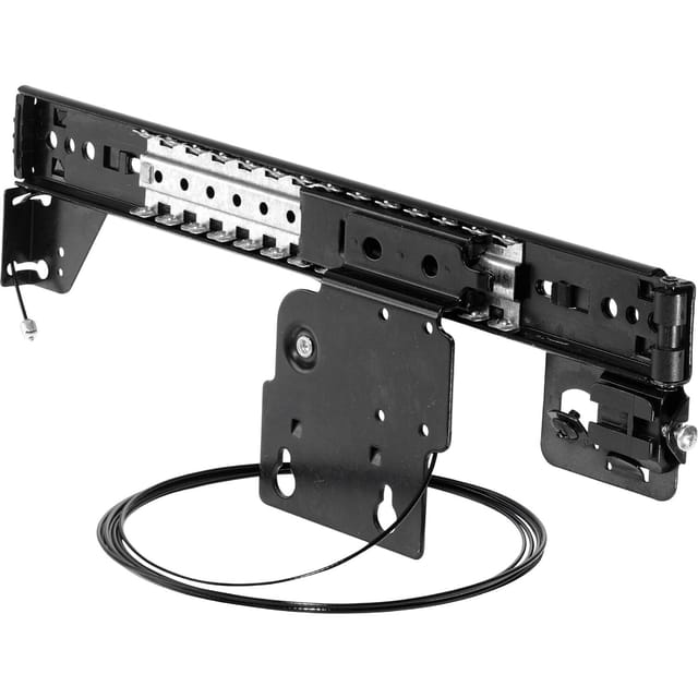 Accuride - 1432 Beschlägegarnitur, Länge 608 mm, Stahl schwarz chromatiert