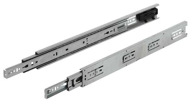 Accuride - 3832SC Kugelkäfigführung Vollauszug-Selbsteinzug,L600 mm,Stahl verzinkt