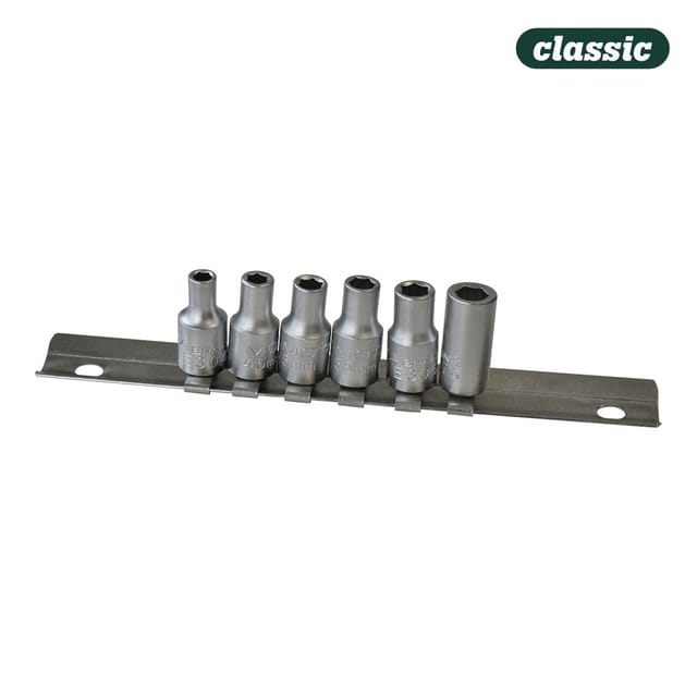 Satz mit 6 1/4' Schlüssellöchern (6 Stück) ek111 Mota