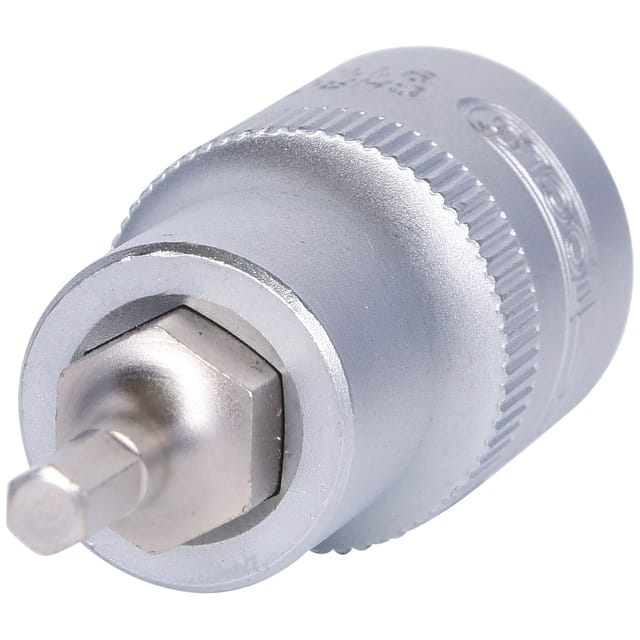 1/2' Bit-Stecknuss Innensechskant, kurz, 4mm
