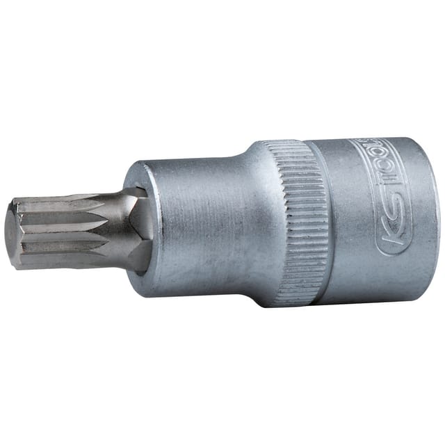 KS Tools 911.1340 1/2'' Bit-Stecknuss XZN, M5, 55 mm