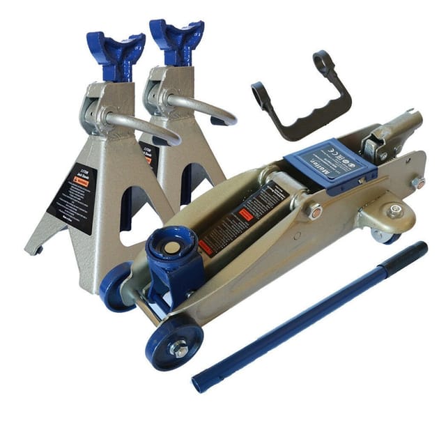 Trade Shop - kraftstoffe + crick cric 2.5 tonnellate sollevatore idraulico 2.5 ton -