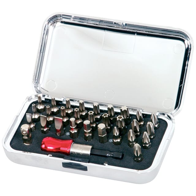 Ks Tools 1/4' CHROMEplus Bit-Satz, 30-tlg - 911.2070