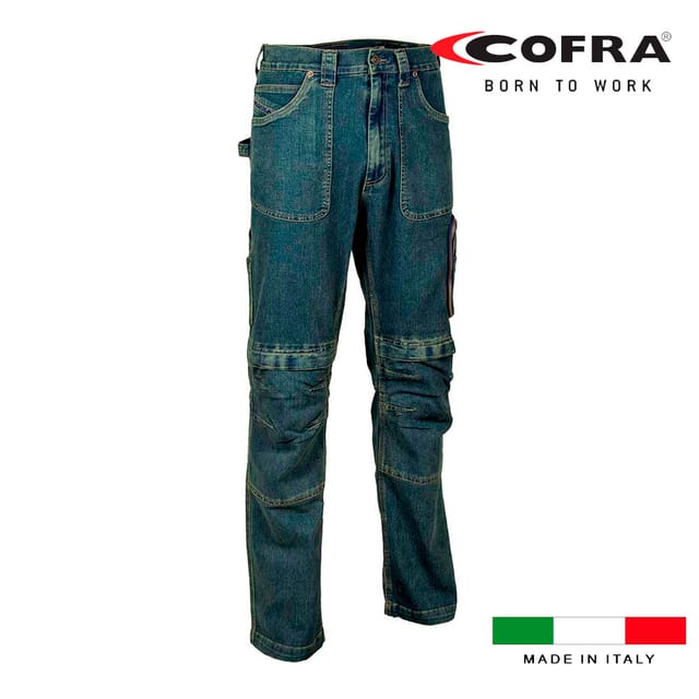 Dortmund Hose navy blau Cofra Größe 40