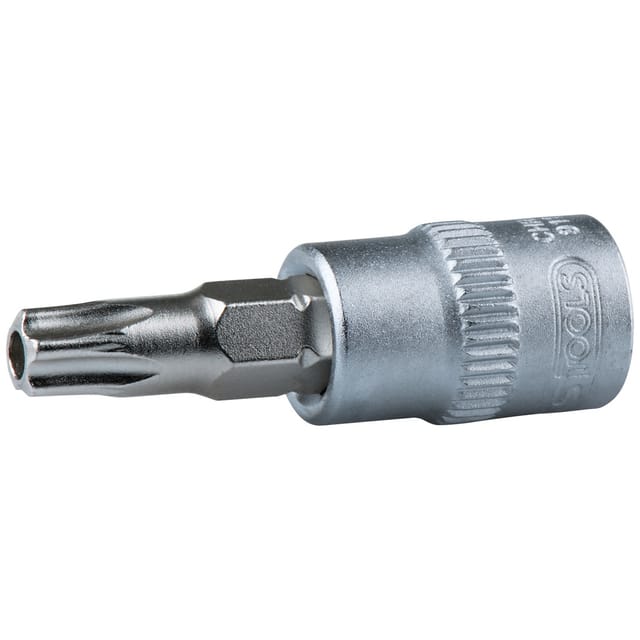 3/8' Bit-Stecknuss Torx mit Stirnlochbohrung, TB10
