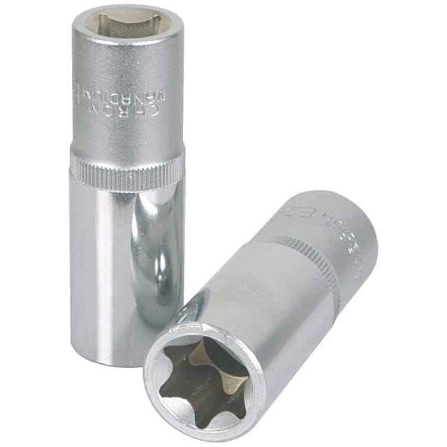 KS Tools 1/2 Torx-E-Stecknuss, 78 mm lang, E10