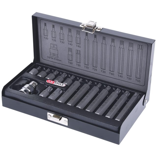 10mm Bit-Satz, 15-tlg, Torx