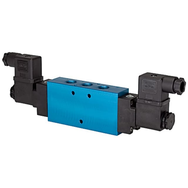 5/2-Wegeventil beidseitig elektromagnetisch, bistabil G1/2 24VDC - Riegler