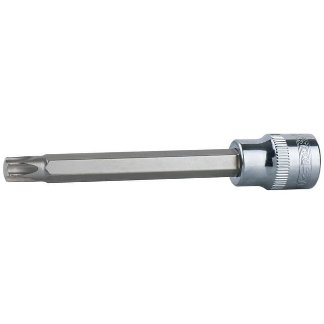 1/2' CHROMEplus Bit-Stecknuss Torx, lang, T10