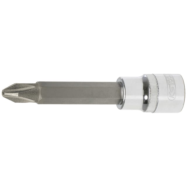 1/2' CHROMEplus Bit-Stecknuss, lang, PH1