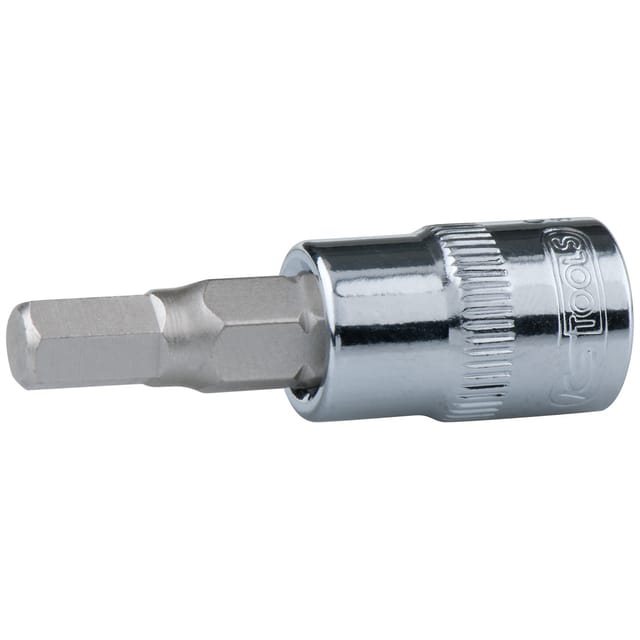 3/8' CHROMEplus Bit-Stecknuss Innensechskant, 3mm