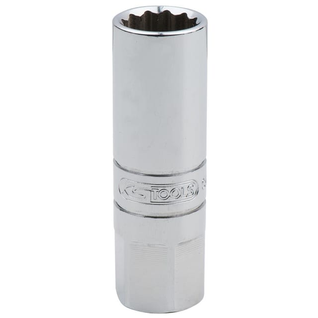 3/8' CHROMEplus® Spezial-Zündkerzen-Stecknuss, dünnwandig, 14mm