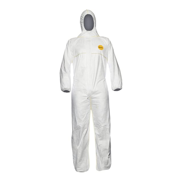 Schutzoverall Typ 5/6 Tyvek 200 EasySafe, weiß, Unisex-Größe: s - Dupont
