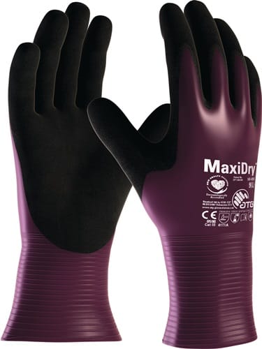 MaxiDry 56-426 Arbeitshandschuhe - 11 (xxl) - Lila - ATG