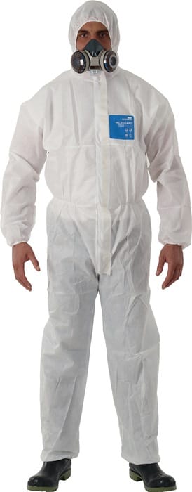 Schutzoverall AlphaTec® 1500 Plus Größe l weiß PSA-Kategorie iii