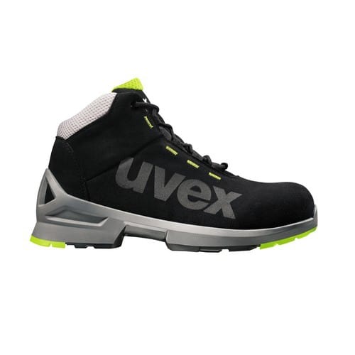 Uvex - 1 Sicherheits-Stiefel Gr.42 W11 S2 esd sr schwarz/gelb 8545.8