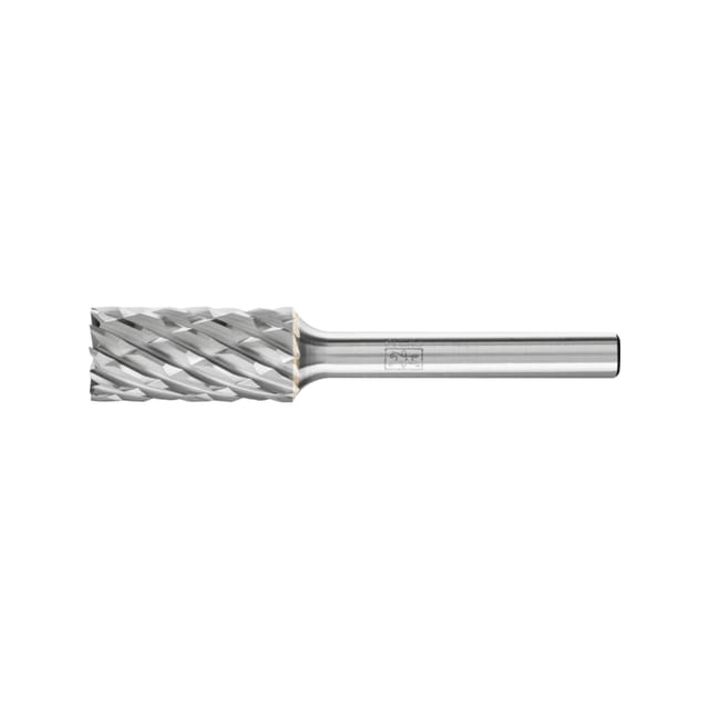 Hartmetall Hochleistungsfrässtift steel Zylinder zyas stirnverzahnt ø 12x25mm Schaft-Ø 6mm Stahl - Pferd