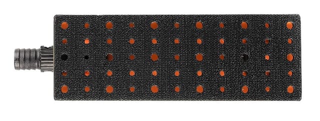 Handy Handschleifer Starter-Kit i Schleifklotz-Set mit Absaugung inkl 4m Absaugschlauch und 5 St. Abranet Netz-Schleifstreifen Klett Korn P80 P120