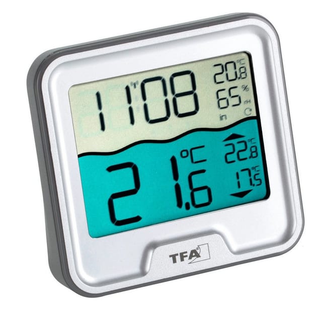 TFA Dostmann Marbella Poolthermometer Schwarz 30.3066.01