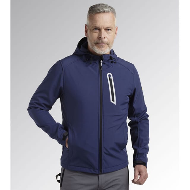 Utility Diadora Softshell-Arbeitsjacke Sail Powder Blue S