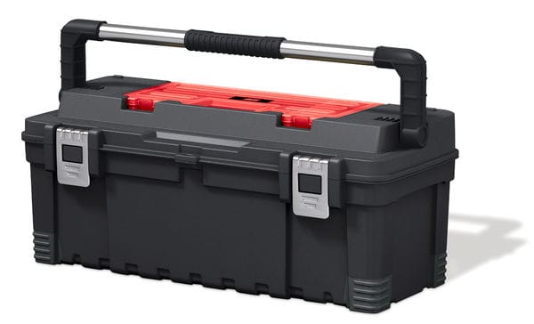Werkzeugkasten 26 x 65 cm Keter Hawk, schwarz