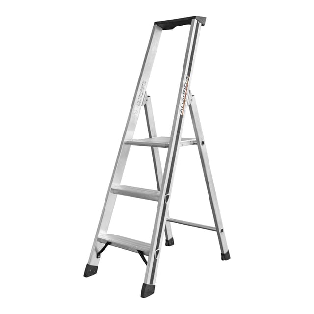 Stufenstehleiter 3Stufen Standhöhe 0,65m 3 Stufen Standhöhe 0,65 m - Hymer