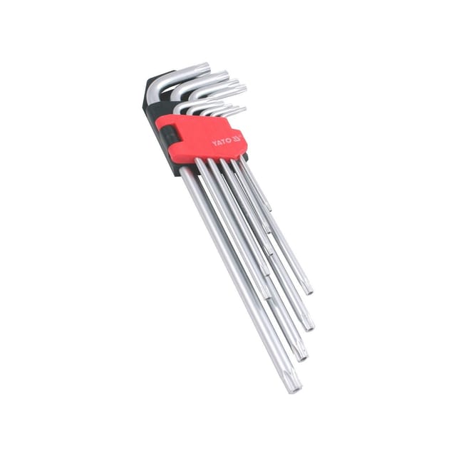 Torx-Inbusschlüssel, lang, t10-t50, 9-tlg. YT-0512 Yato