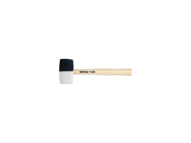 Gummihammer mit Holzgriff 370 g YT-4602 Yato