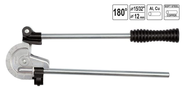 Rohrbieger Handrohrbieger Rohrbiegerzange Handbiegemaschine Rohrbiegegerät Ø 12, 14, 15, 16, 18 mm +Rohrbieger 12mm