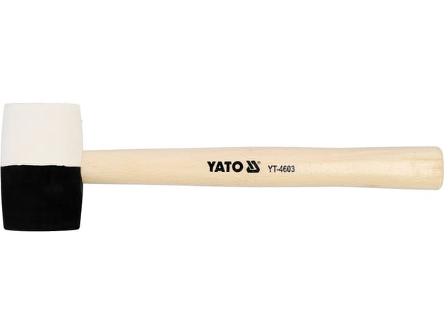 Gummihammer mit Holzgriff 580 g YT-4603 Yato
