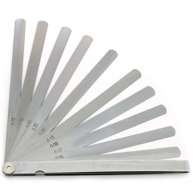 Yato - Fühlerlehre 200 mm, 14 Blätter, 0,05-0,5 mm / YT-7223 /