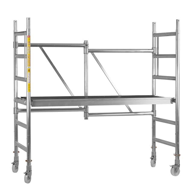 Alu Gerüst Basic 180x60 cm Baugerüst Schnellbaugerüst Alugerüst Leiterngerüst