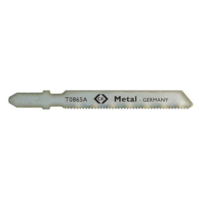 C.K T0865A Stichsägeblatt HSS, für Metall, fein, 5 St. auf Karte 1 St.
