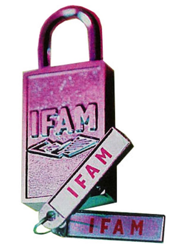 IFAM MAG40BT Magnetisches Vorhängeschloss 38x60 000650